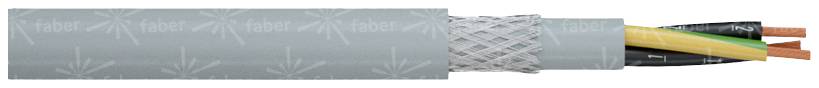 Faber Kabel YSLYCY-JZ Steuerleitung 4 x 2.5 mm² Grau 030733 Meterware