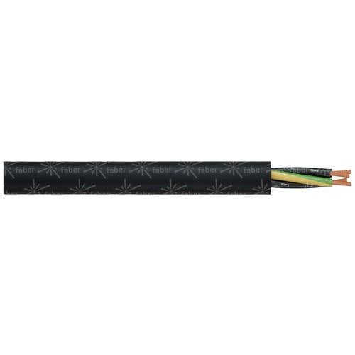 Thumbnail - Faber Kabel YSLY-JZ 600 Steuerleitung 4 x 2.5 mm² Schwarz 033666 Meterware