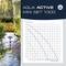 'AQUA ACTIVE MINI SET 1.000' mit Diagramm. Diagramm zeigt Förderhöhe vs. Fördermenge mit mehreren farbigen Kurven.