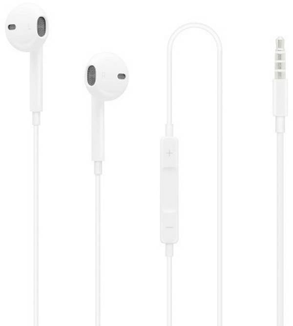 Apple EarPods  kabelgebunden  Weiß Headset