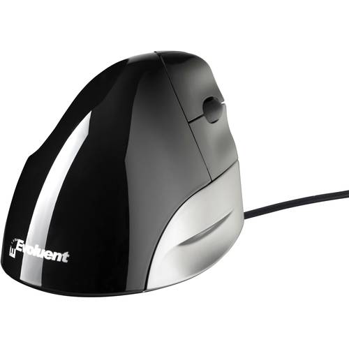 Evoluent Vertical Mouse Standard Right VMSR Ergonomische Maus USB Optisch Mehrfarbig 2 Tasten Ergonomisch