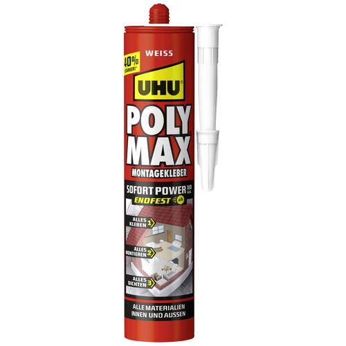 UHU Poly Max® 10 SEK Sofort Power Montagekleber 47230 440 g