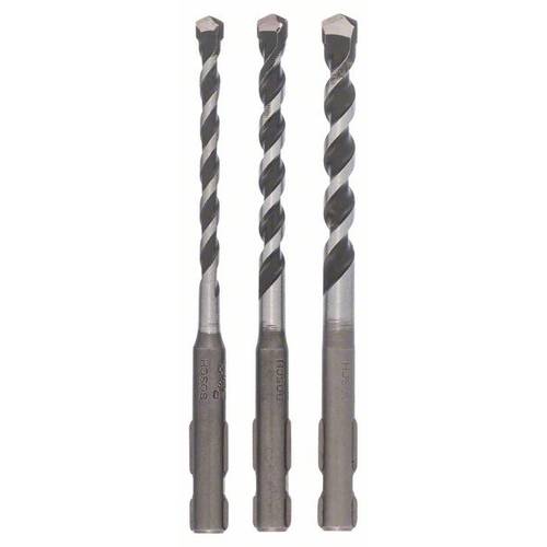 Bosch Accessories 2609256919 Mehrzweckbohrer-Set 3teilig 5.5 mm, 6 mm, 7 mm Gesamtlänge 100 mm SDS-Quick 1 Set