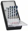 Bosch Accessories CYL-5 2608588165 Hartmetall Beton-Spiralbohrer-Set 5teilig 4 mm, 5 mm, 6 mm, 6 mm, 8 mm Zylinderschaft 1 Set