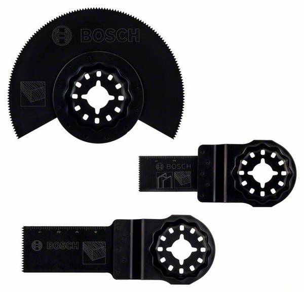 Bosch Accessories 2607017323 PMF  Multifunktionswerkzeug-Zubehör-Set 3teilig   1 Set