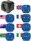 'Universal-Reiseadapter mit verschiedenen Steckeroptionen für UK, USA, Australien, Frankreich, Schweiz, Italien und Südafrika.'