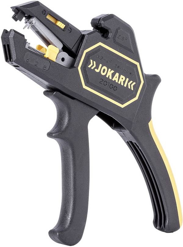 Jokari Secura T20100 Abisolierzange 0.2 bis 6 mm² 10 bis 24 18 mm (max) Passend für Marke (Zangen) JOKARI