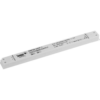 Dehner Elektronik LED 12V60W-MM-slim LED-Trafo  Konstantspannung 60 W 5 A 12 V/DC 