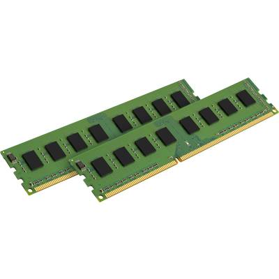 Kingston ValueRAM PC-Arbeitsspeicher Kit   DDR3 16 GB 2 x 8 GB Non-ECC 1600 MHz 240pin DIMM CL11 11-11-35 KVR16N11K2/16