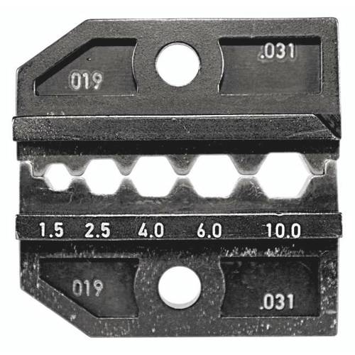 Rennsteig Werkzeuge 624 031 3 0 Crimpeinsatz Unisolierte Kabelschuhe, Unisolierte Verbinder 1.5 bis 10 mm² Passend für M...