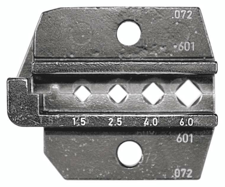 RENNSTEIG Crimpeinsatz Gedrehte Kontakte 1.5 bis 6 mm² Rennsteig Werkzeuge 624 072 3 0 Passend für M