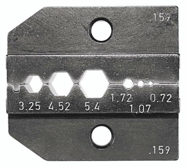 Rennsteig Werkzeuge "Rennsteig Werkzeuge" 624 159 3 0 Crimpeinsatz Koaxial-Steckverbinder   RG58, RG174, RG316, RG188  Passend für Marke (Zangen) Rennsteig Werkzeuge PEW 12