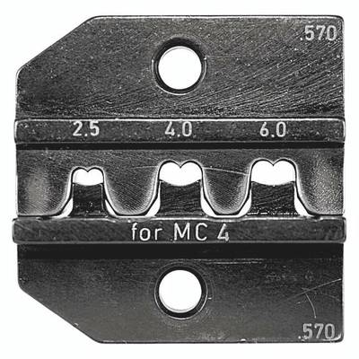 Rennsteig Werkzeuge  624 570 3 0 Crimpeinsatz Solar-Steckverbinder geeignet für MC4 2.5 bis 6 mm²   Passend für Marke (Z