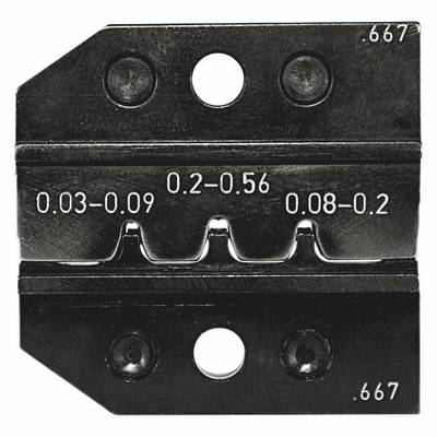 Rennsteig Werkzeuge  624 667 3 0 Crimpeinsatz Gerollte und gestanzte Verbinder  0.03 bis 0.56 mm²   Passend für Marke (Z