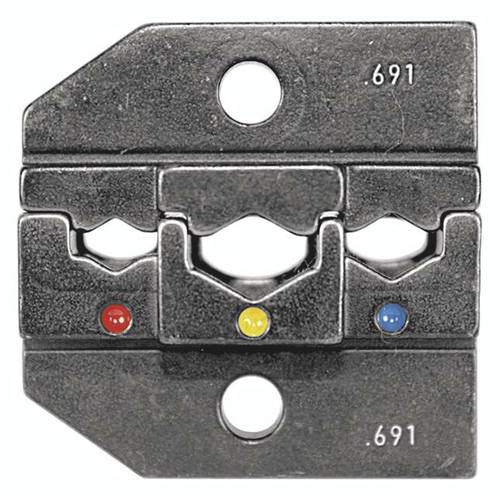 Rennsteig Werkzeuge 624 691 3 0 Crimpeinsatz Isolierte Kabelschuhe, Isolierte Verbinder 0.5 bis 6 mm² Passend für Marke ...