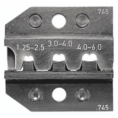 Rennsteig Werkzeuge  624 745 3 0 Crimpeinsatz Unisolierte Flachsteckverbinder  1.25 bis 6 mm²   Passend für Marke (Zange