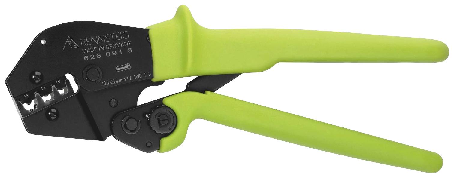 Rennsteig Werkzeuge PEW16.91 626 091 3 Krimptang Adereindhulzen 10 tot 25 mm&sup2;