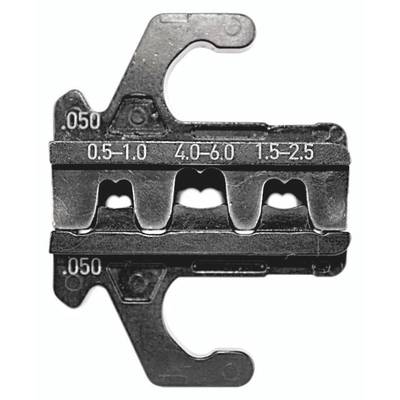 Rennsteig Werkzeuge  629 050 3 0 1 Crimpeinsatz Unisolierte Flachsteckverbinder geeignet für Steckerbreite 4.8/6.3 mm 0.