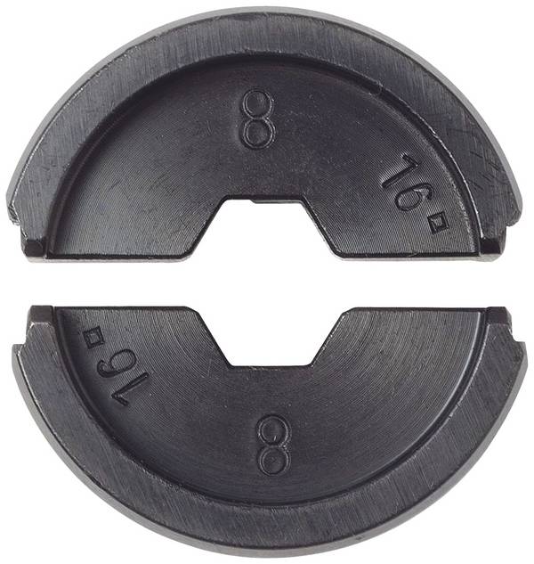 Rennsteig Werkzeuge "Rennsteig Werkzeuge" 634 201 3 Crimpeinsatz AL Rohrkabelschuhe, AL Verbinder, CU Rohrkabelschuhe, CU Verbinder geeignet für Kabelschuhe 6 mm² (max)   Passend für Marke (Zangen) Rennsteig Werkzeuge MPZ 30