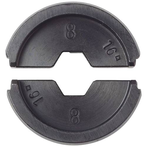 Rennsteig Werkzeuge 634 203 3 Crimpeinsatz AL Rohrkabelschuhe, AL Verbinder, CU Rohrkabelschuhe, CU Verbinder 16 mm² (ma...