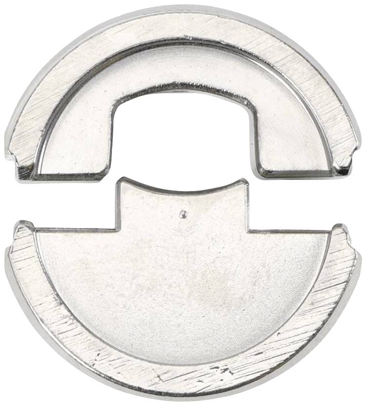 Oval-Crimpeinsatz 16mmq - 1Stück