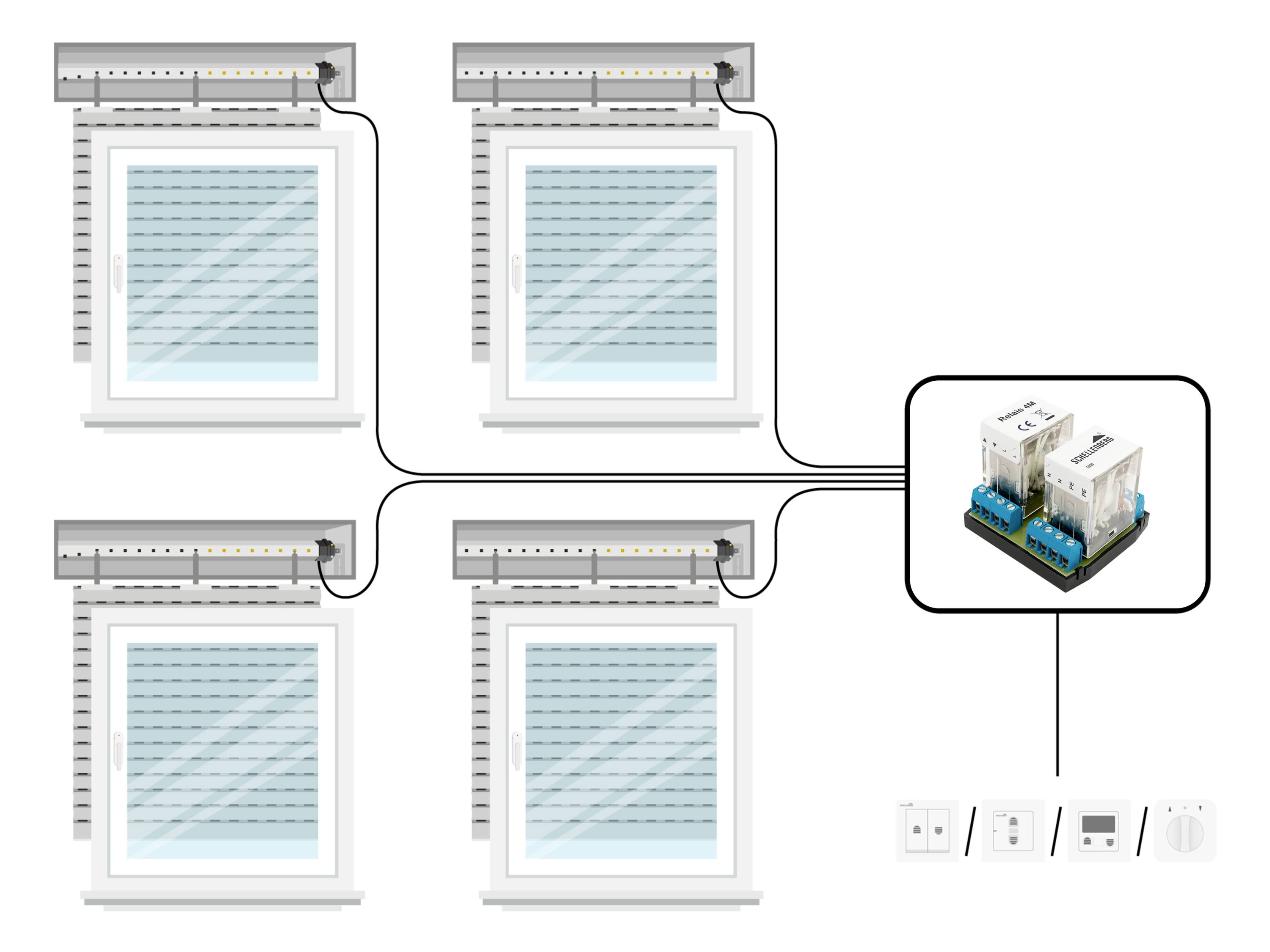 Schellenberg 24200 Relais Passend für (Rollladensysteme) Schellenberg Standard und Plus-2
