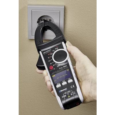 VOLTCRAFT VC-595OLED Stromzange digital OLED-Display CAT III 600 V, CAT II 1000 V Anzeige (Counts): 6000-6