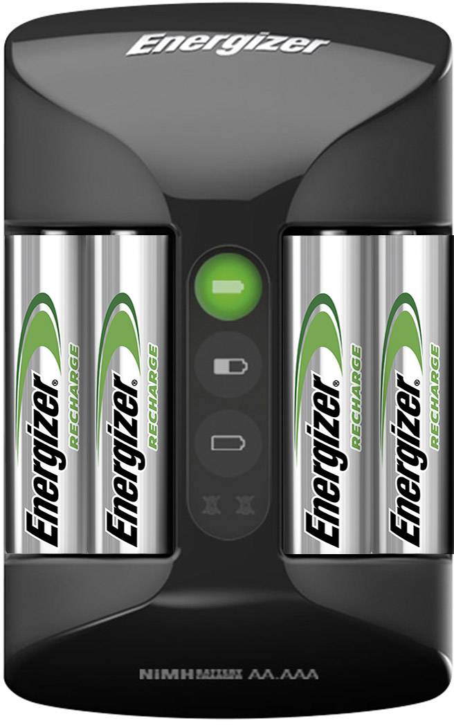 ENERGIZER Rundzellen-Ladegerät NiMH inkl. Akkus Energizer Pro Charger Micro (AAA), Mignon (AA)