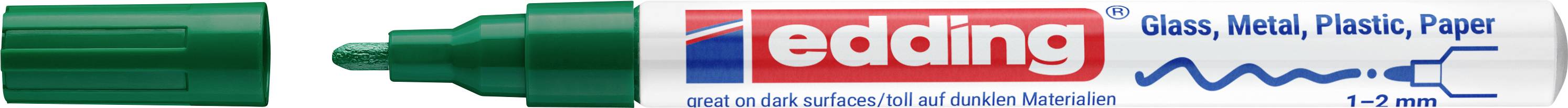 Edding 751 4-751-9-004 Lackmarker Grün 1 mm, 2 mm