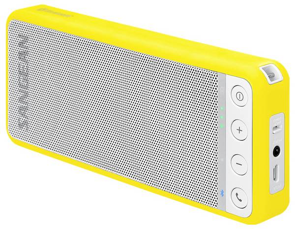 Sangean BluTab BTS-101 Bluetooth® Lautsprecher Freisprechfunktion, NFC Weiß, Gelb