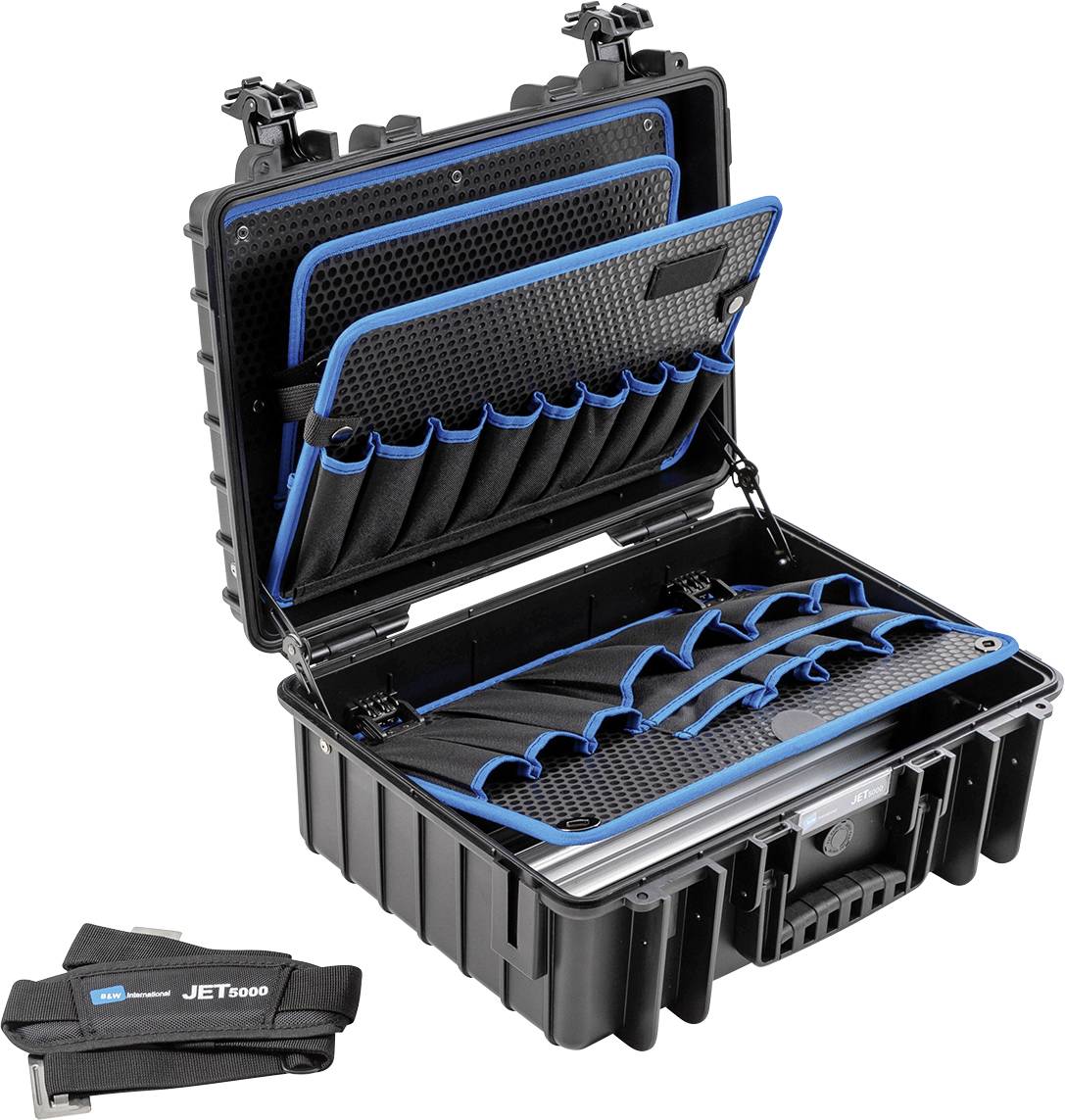B & W International JET 5000 117.17/P Universal Verktygsväska tom (B x H x D) 469 x 188 x 365 mm