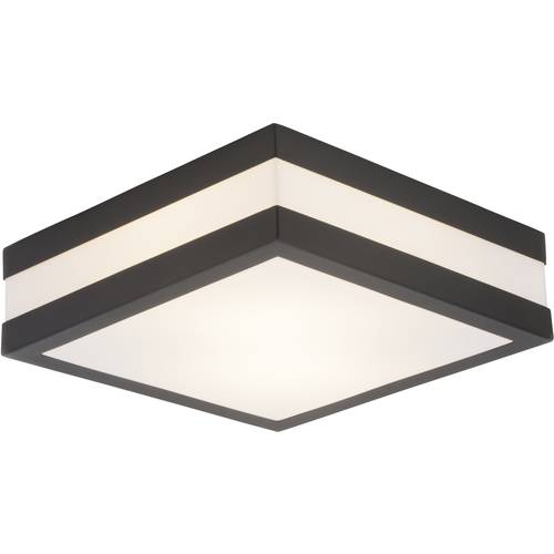 Brilliant 96233/63 Matteo Außendeckenleuchte E27 22 W Anthrazit