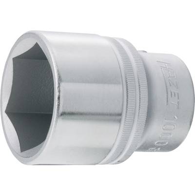 Sechskant-Steckschlüssel mit 17 mm Durchmesser, silber glänzend, aus Metall. Geeignet für Anzieh- und Lösearbeiten an Schrauben.