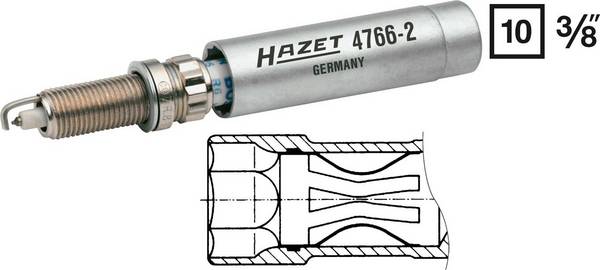 Hazet 4766-2 Zündkerzen-Schlüssel