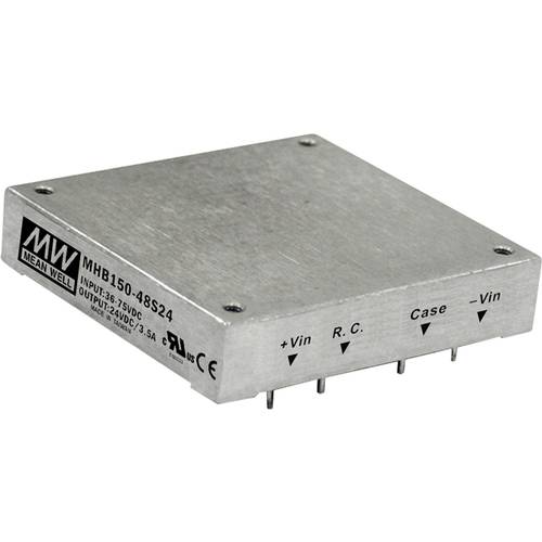Thumbnail - MEAN WELL MHB150-48S12 DC/DC-Wandler 150 W Anzahl Ausgänge: 1 x Inhalt 1 St.