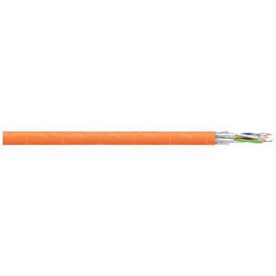 Faber Kabel 101196 Netzwerkkabel CAT 7 S/FTP 8 x 2 x 0.25 mm² Orange 100 m-0
