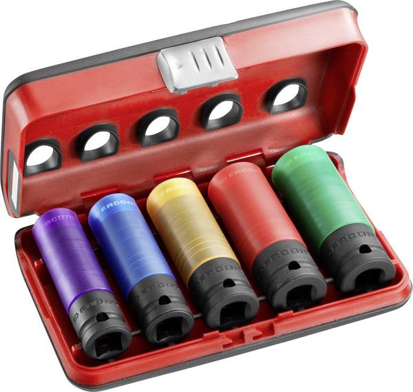 Facom NSI.5LPB Steckschlüssel-Schoneinsatz-Set 1/2" (12.5 mm) 5teilig NSI.5LPB