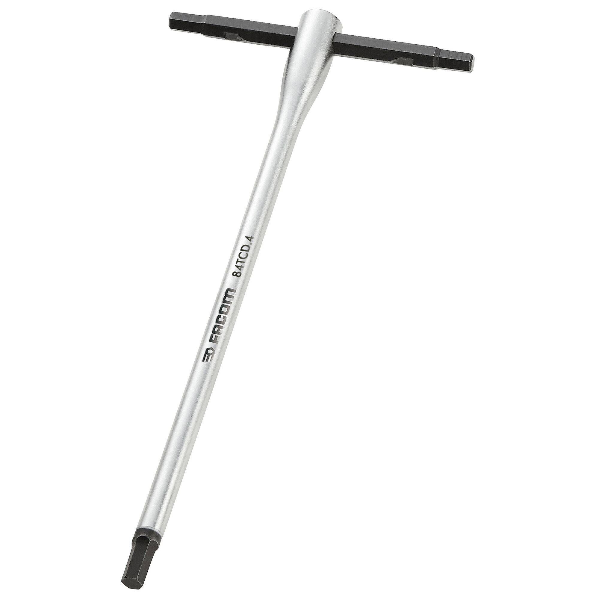 Stiftschlüssel Abtrieb Innen-6kt 4mm m.T-Griff/Gleitstange FACOM