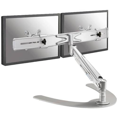 Neomounts FPMA-D940DD 2fach Monitor-Standfuß 25,4 cm (10) - 61 cm (24) Silber Neigbar, Schwenkbar, Rotierbar