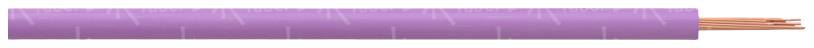 KLAUS FABER Litze H05V-K 1 x 1 mm² Violett Faber Kabel 040188 100 m