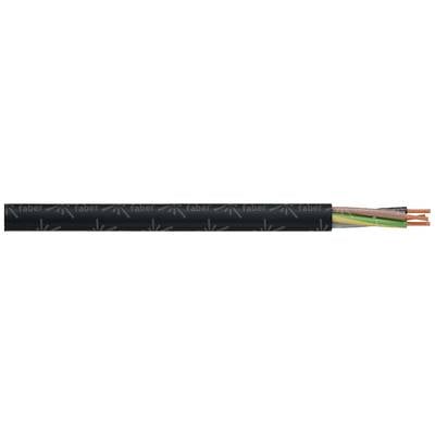 Faber Kabel 30724-1 Schlauchleitung H05VV-F 2 x 1 mm² Schwarz Meterware