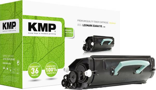 KMP Tonerkassette ersetzt Lexmark E260A11E Kompatibel Schwarz 3500 Seiten L-T30