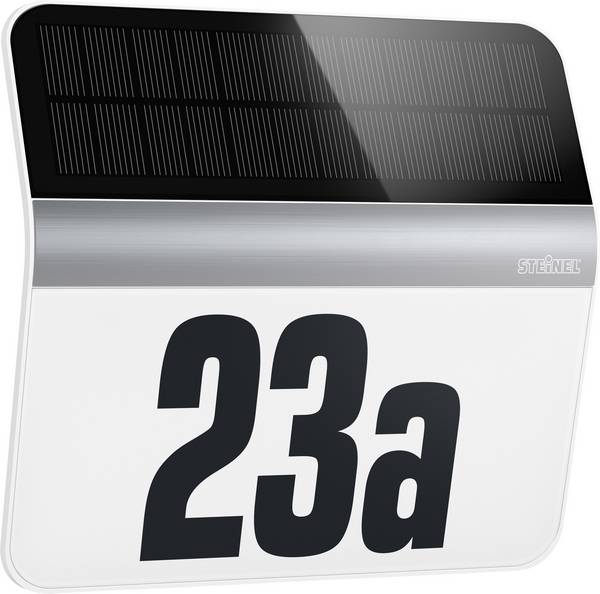 Steinel XSolar LH-N 007140 Solar-Hausnummernleuchte  LED LED fest eingebaut 0.03 W Edelstahl