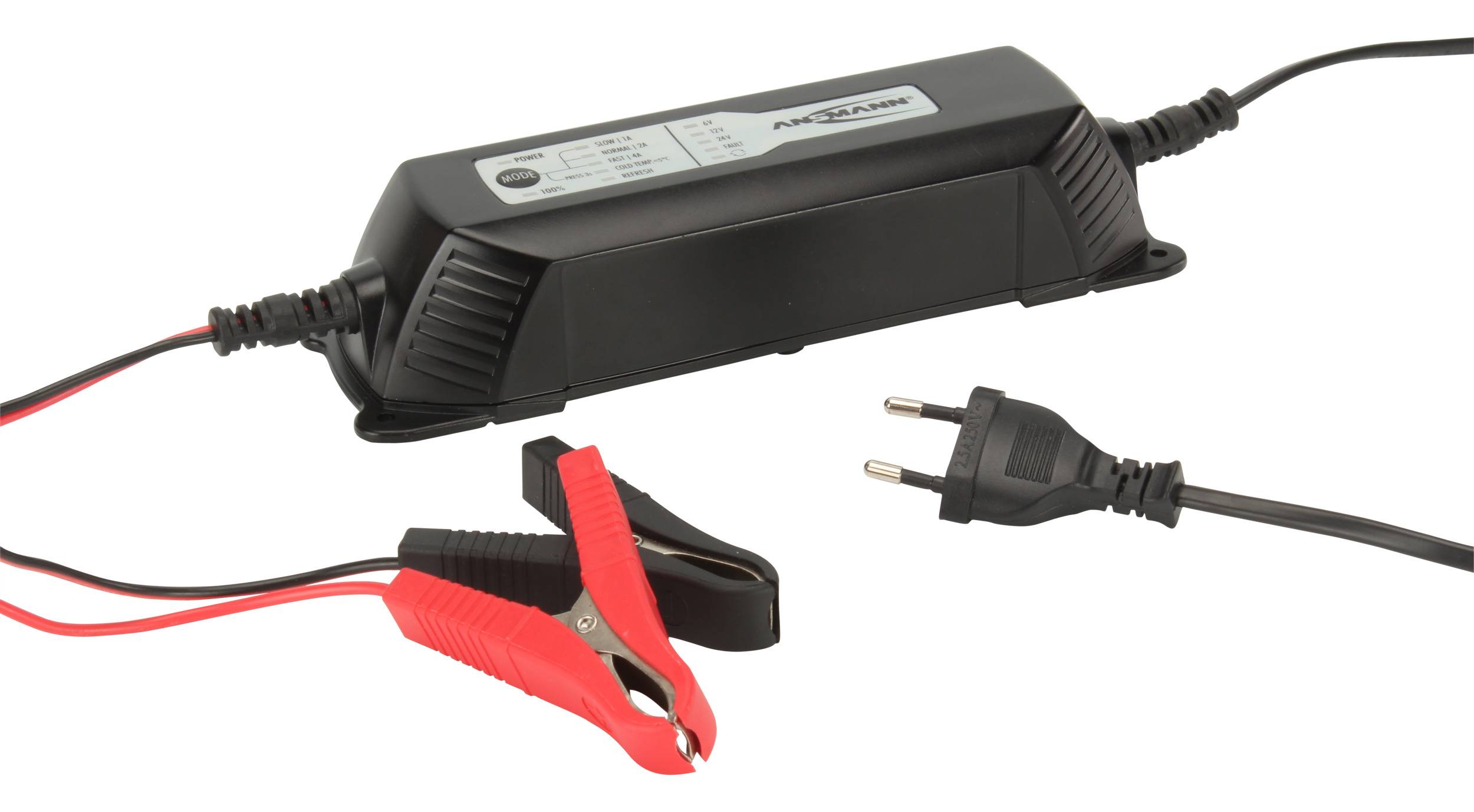 Ansmann ALCT 6-24/4 10010017 Automatikladegerät 6 V, 12 V, 24 V 1 A, 2 A, 4 A-5