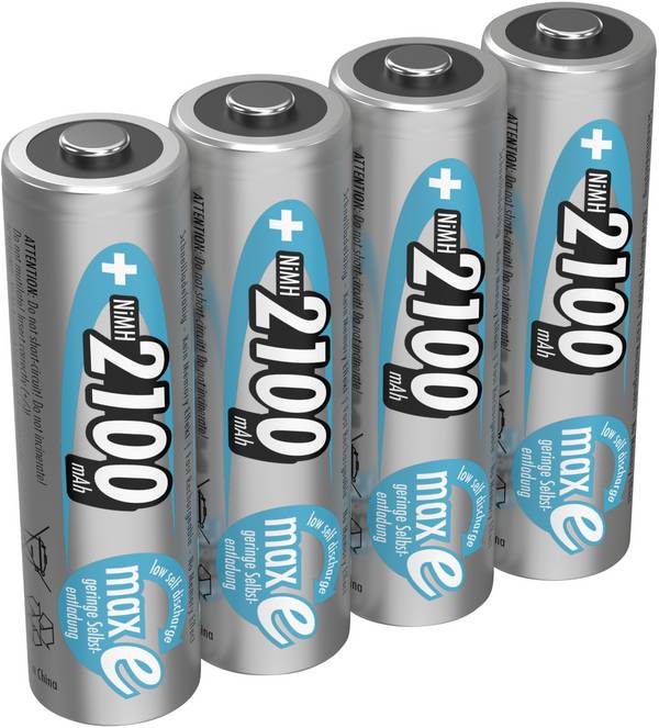 Ansmann maxE HR06 Mignon (AA)-Akku NiMH 2100 mAh 1.2 V 4 St.