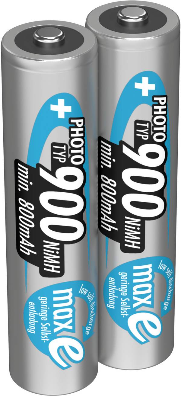 Ansmann Photo maxE HR03 Micro (AAA)-Akku NiMH 900 mAh 1.2 V 2 St.