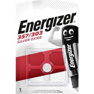 Energizer Knopfzelle 357 1.55 V 1 St. 150 mAh Silberoxid SR44