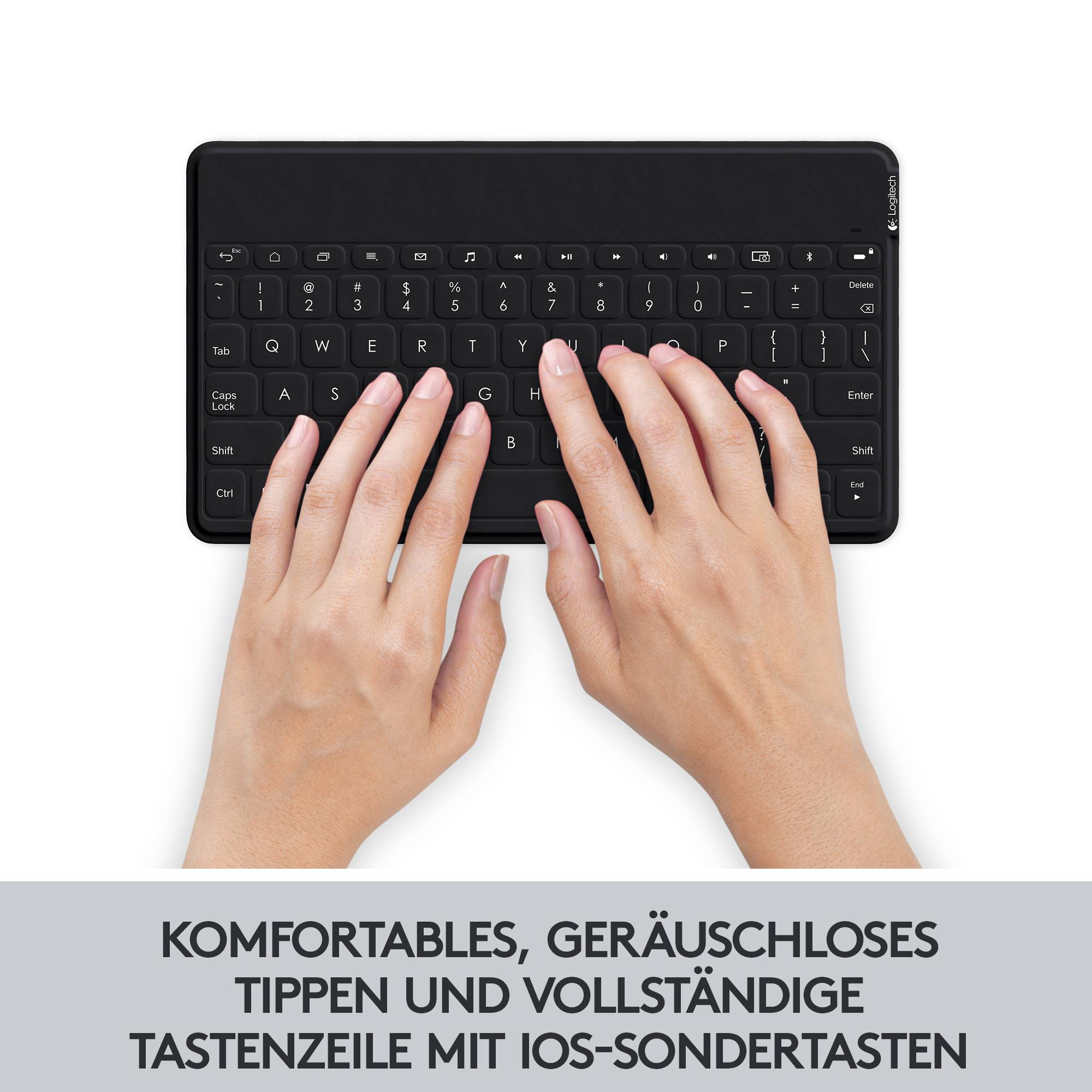 Logitech Keys-to-go Tablet-Tastatur Passend für Marke (Tablet): Apple-4