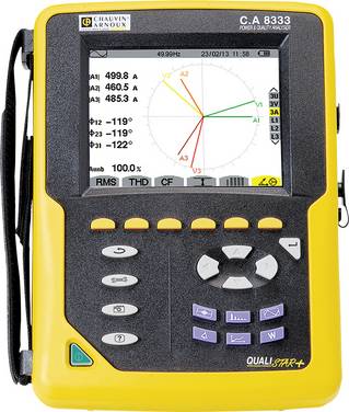 Chauvin Arnoux C.A 8333 Netz-Analysegerät  3phasig mit Loggerfunktion