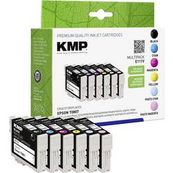 Image of KMP Tinte ersetzt Epson T0801, T0802, T0803, T0804, T0805, T0806, T0807 Kompatibel Kombi-Pack Schwarz, Cyan, Magenta,